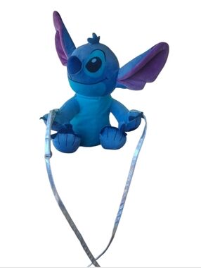 Disney Stitch Plush Crossbody (Blue, Purple)